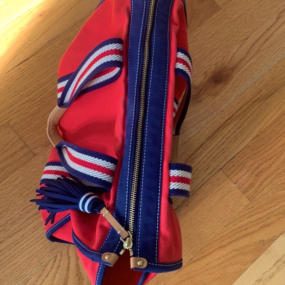 Tory Burch large Canvas Tote, EUC! - Picture 3 of 6